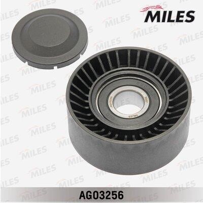 Miles AG03256 Tensioner pulley, v-ribbed belt AG03256: Buy near me in Poland at 2407.PL - Good price!