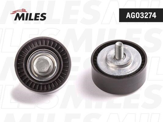 Miles AG03274 Idler Pulley AG03274: Buy near me in Poland at 2407.PL - Good price!