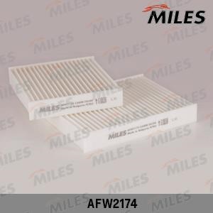 Miles AFW2174 Filter, interior air AFW2174: Buy near me in Poland at 2407.PL - Good price!