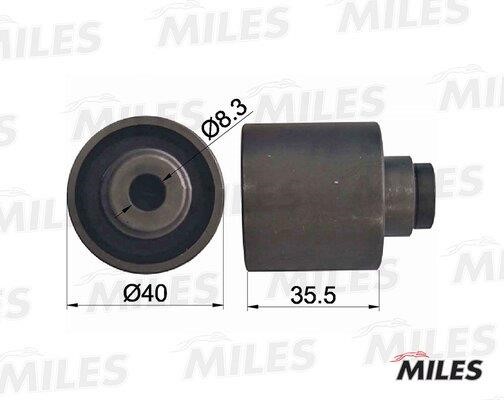 Miles AG02047 Tensioner pulley, timing belt AG02047: Buy near me in Poland at 2407.PL - Good price!