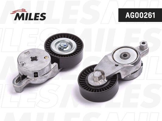 Miles AG00261 Tensioner pulley, v-ribbed belt AG00261: Buy near me in Poland at 2407.PL - Good price!