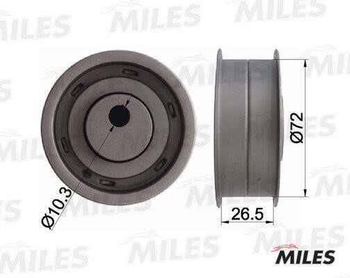 Miles AG02033 Tensioner pulley, timing belt AG02033: Buy near me in Poland at 2407.PL - Good price!