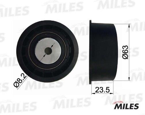 Miles AG02038 Tensioner pulley, timing belt AG02038: Buy near me in Poland at 2407.PL - Good price!