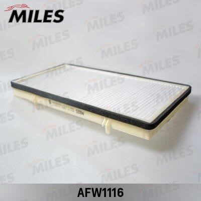 Miles AFW1116 Filter, interior air AFW1116: Buy near me in Poland at 2407.PL - Good price!