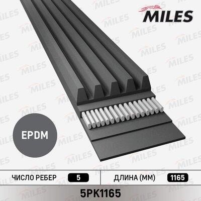 Miles 5PK1165 V-Ribbed Belt 5PK1165: Buy near me in Poland at 2407.PL - Good price!