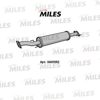 Miles HA01052 Резонатор (daewoo matiz) ha01052 HA01052: Отличная цена - Купить в Польше на 2407.PL!