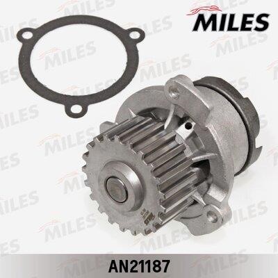 Miles AN21187 Water pump AN21187: Buy near me in Poland at 2407.PL - Good price!