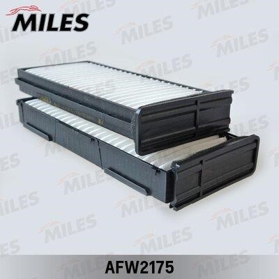 Miles AFW2175 Filter, interior air AFW2175: Buy near me in Poland at 2407.PL - Good price!