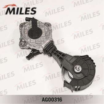 Miles AG00316 Idler roller AG00316: Buy near me in Poland at 2407.PL - Good price!