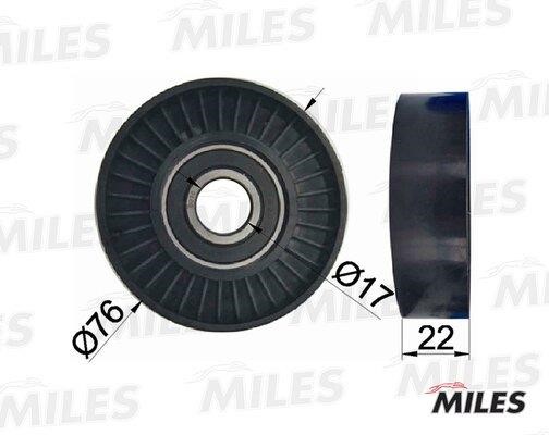 Miles AG03185 Idler roller AG03185: Buy near me in Poland at 2407.PL - Good price!