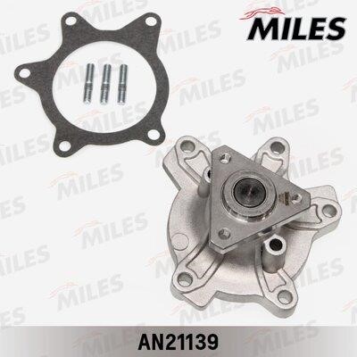 Miles AN21139 Water pump AN21139: Buy near me in Poland at 2407.PL - Good price!