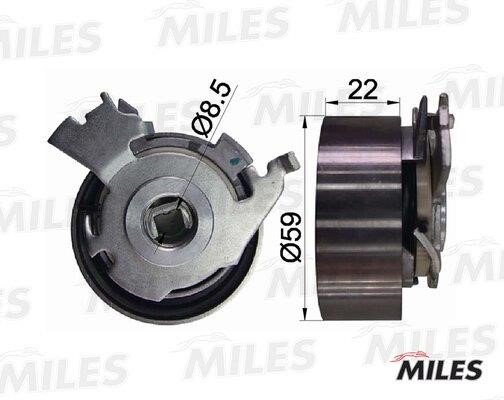 Miles AG02025 Tensioner pulley, timing belt AG02025: Buy near me in Poland at 2407.PL - Good price!