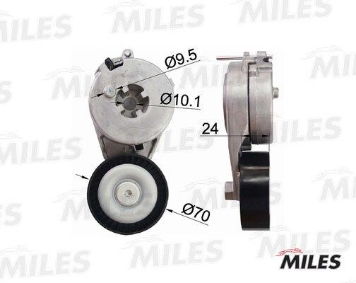 Miles AG00047 Idler roller AG00047: Buy near me in Poland at 2407.PL - Good price!