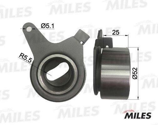 Miles AG02007 Tensioner pulley, timing belt AG02007: Buy near me in Poland at 2407.PL - Good price!
