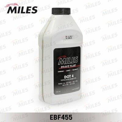 Miles EBF455 Brake fluid EBF455: Buy near me in Poland at 2407.PL - Good price!