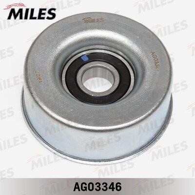 Miles AG03346 Idler Pulley AG03346: Buy near me in Poland at 2407.PL - Good price!