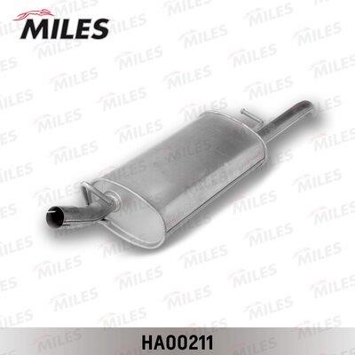 Miles HA00211 End Silencer HA00211: Buy near me in Poland at 2407.PL - Good price!