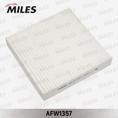 Miles AFW1357 Filter, interior air AFW1357: Buy near me in Poland at 2407.PL - Good price!