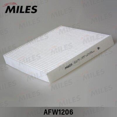 Miles AFW1206 Filter, interior air AFW1206: Buy near me in Poland at 2407.PL - Good price!
