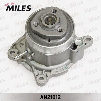 Miles AN21012 Water pump AN21012: Buy near me in Poland at 2407.PL - Good price!