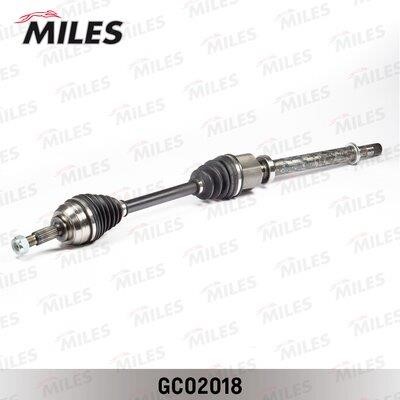 Miles GC02018 Drive shaft GC02018: Buy near me in Poland at 2407.PL - Good price!