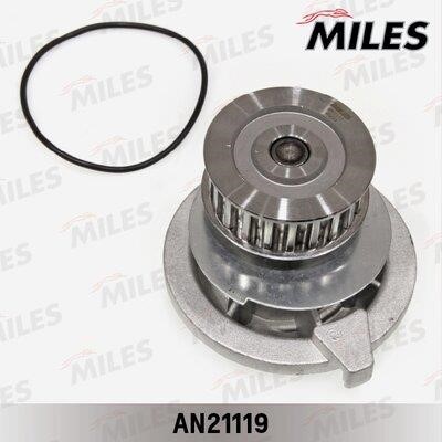 Miles AN21119 Water pump AN21119: Buy near me in Poland at 2407.PL - Good price!