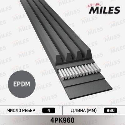 Miles 4PK960 V-Ribbed Belt 4PK960: Buy near me in Poland at 2407.PL - Good price!
