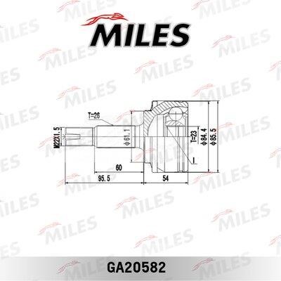 Miles GA20582 Gelenk, Antriebswelle GA20582: Kaufen Sie zu einem guten Preis in Polen bei 2407.PL!
