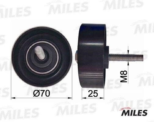Miles AG03059 Ролик обводной ремня поликлинового (приводного) AG03059: Отличная цена - Купить в Польше на 2407.PL!