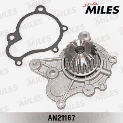 Miles AN21167 Water pump AN21167: Buy near me in Poland at 2407.PL - Good price!