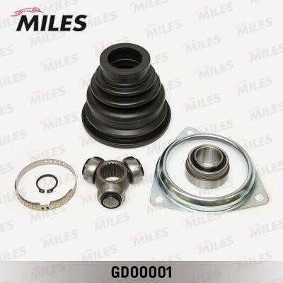 Miles GD00001 Bellow set, drive shaft GD00001: Buy near me in Poland at 2407.PL - Good price!