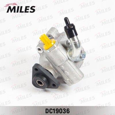 Miles DC19036 Hydraulic Pump, steering system DC19036: Buy near me in Poland at 2407.PL - Good price!