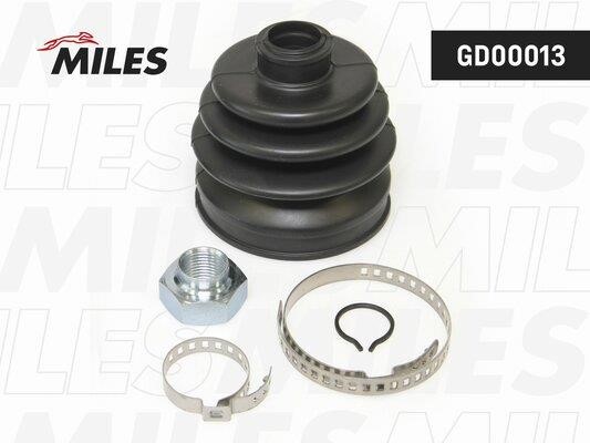 Miles GD00013 Bellow set, drive shaft GD00013: Buy near me in Poland at 2407.PL - Good price!