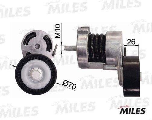 Miles AG00044 Idler roller AG00044: Buy near me in Poland at 2407.PL - Good price!
