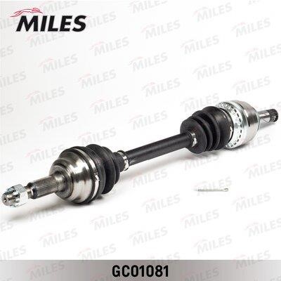 Miles GC01081 Drive shaft GC01081: Buy near me in Poland at 2407.PL - Good price!