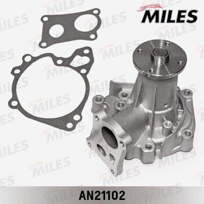Miles AN21102 Water pump AN21102: Buy near me in Poland at 2407.PL - Good price!