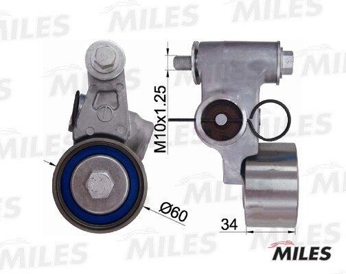 Miles AG01001 Tensioner pulley, timing belt AG01001: Buy near me in Poland at 2407.PL - Good price!