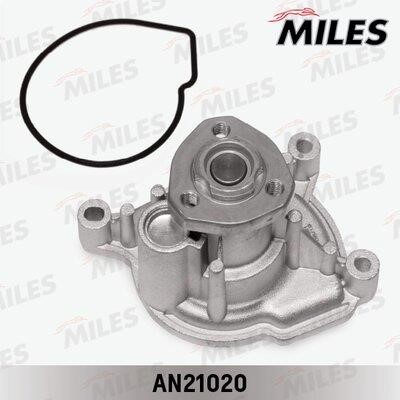 Miles AN21020 Water pump AN21020: Buy near me in Poland at 2407.PL - Good price!