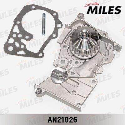 Miles AN21026 Water pump AN21026: Buy near me in Poland at 2407.PL - Good price!