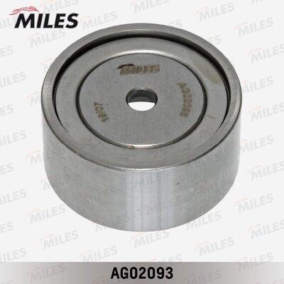 Miles AG02093 Tensioner pulley, timing belt AG02093: Buy near me in Poland at 2407.PL - Good price!