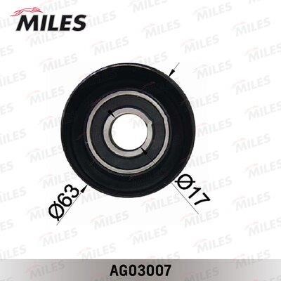 Miles AG03007 Idler roller AG03007: Buy near me in Poland at 2407.PL - Good price!