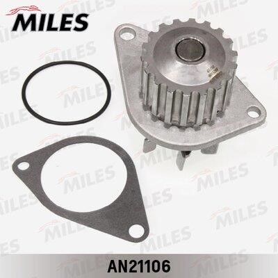 Miles AN21106 Water pump AN21106: Buy near me in Poland at 2407.PL - Good price!
