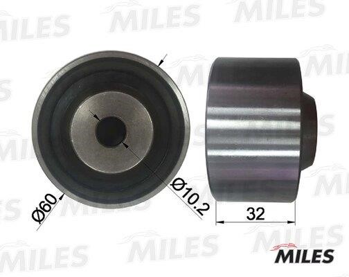 Miles AG02013 Tensioner pulley, timing belt AG02013: Buy near me in Poland at 2407.PL - Good price!