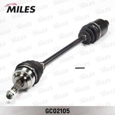 Miles GC02105 Drive shaft GC02105: Buy near me in Poland at 2407.PL - Good price!