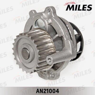 Miles AN21004 Water pump AN21004: Buy near me in Poland at 2407.PL - Good price!