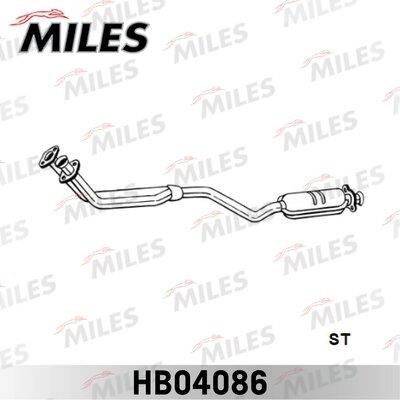 Miles HB04086 Front Silencer HB04086: Buy near me in Poland at 2407.PL - Good price!