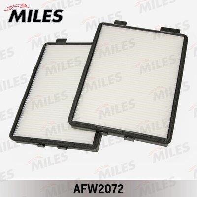 Miles AFW2072 Filter, interior air AFW2072: Buy near me in Poland at 2407.PL - Good price!