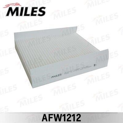 Miles AFW1212 Filter, interior air AFW1212: Buy near me in Poland at 2407.PL - Good price!