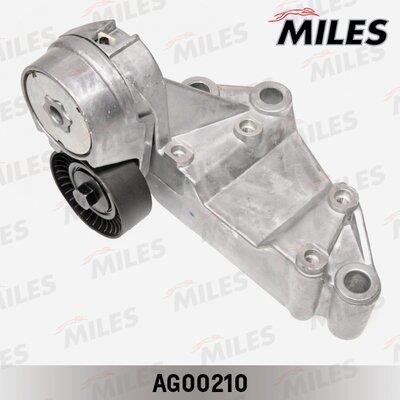 Miles AG00210 Tensioner pulley, v-ribbed belt AG00210: Buy near me in Poland at 2407.PL - Good price!