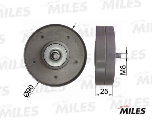 Miles AG03118 Ролик обводной ремня поликлинового (приводного) AG03118: Отличная цена - Купить в Польше на 2407.PL!
